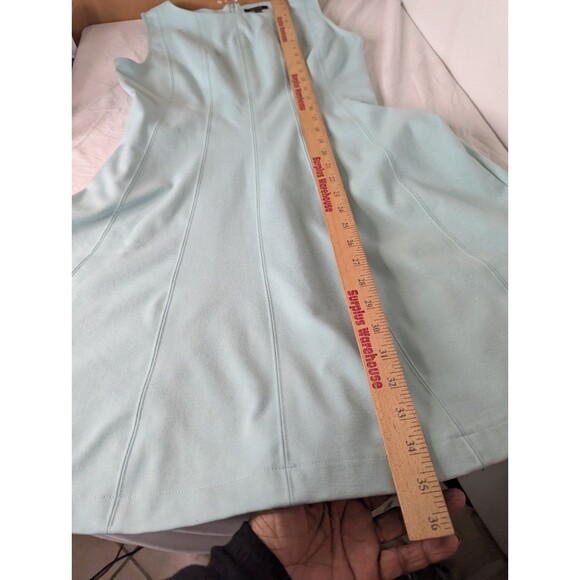 Apt9 Blue Dress Luxury TailoredFit Robins Egg Elegant Classic Womens PS Academia - Picture 9 of 16